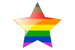 Poc Pride Flag Star Icon flag