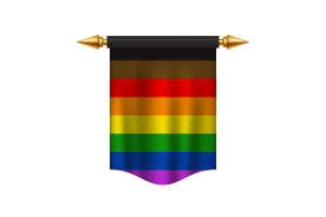 Poc Pride Flag Royal Banner flag