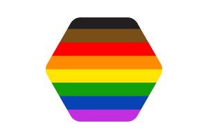 Poc Pride Flag Vector Illustration flag