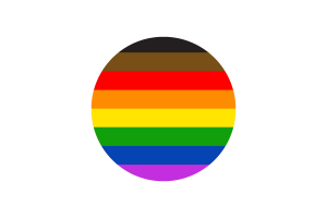 Poc Pride Flag Circle Vector Free flag