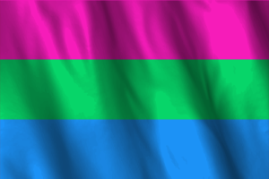 Flaga narodowa Poliseksualna flag