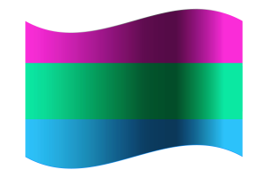 Flaga Poliseksualna flag