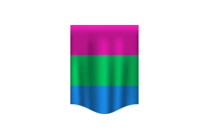 Flaga Poliseksualna baner flag