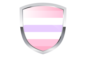 Narodowy clipart flagi pomoseksualnej flag