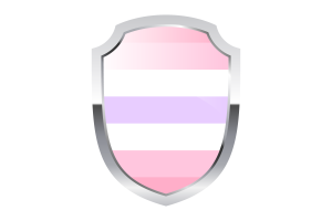 Logo tarczy pomoseksualnej flag