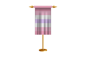 Flaga Pomoseksualna ceremonialna wektor do pobrania za darmo flag