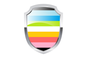 Queer Shield Logo flag