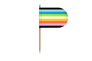 Queer Flag for Desk, Table flag
