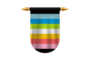 Queer Flag Emblem Vector Images flag