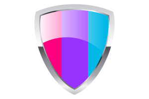 Androgyne Shield Flag flag