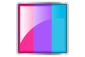 Androgyne Flag Square icon flag