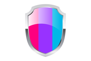 Androgyne Shield Logo flag