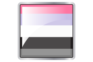 Apressexual Flag Square icon flag