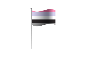 Waving Flag of Apressexual flag