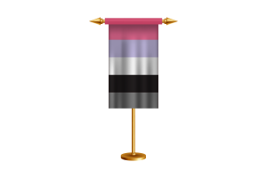 Apressexual Ceremonial Flag Vector Free flag
