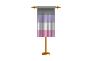 Cupioromantic Ceremonial Flag Vector Free flag