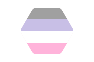 Cupioromantic Flag Vector Illustration flag