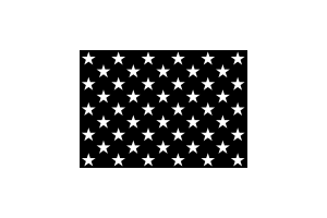 Emblem of Blue Lives Matter flag