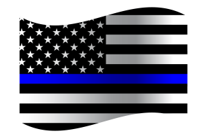 Blue Lives Matter Flag flag