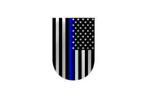 Blue Lives Matter Flag Vector Free Dowanlod (SVG, PNG) flag