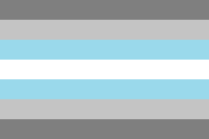 Flag of Demiboy flag