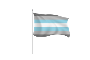 Demiboy Flag symbol flag