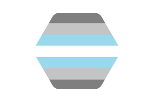 Demiboy Flag Vector Illustration flag