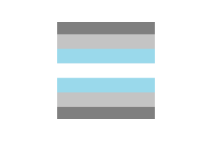 Demiboy Flag Clipart flag