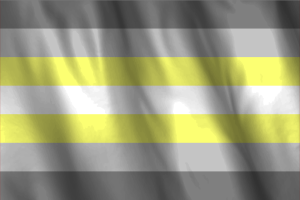 National Flag of Demigender flag
