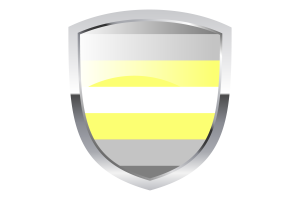 National Flag of Demigender Clipart flag