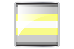 Demigender Flag Square icon flag