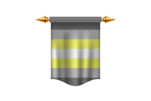 Demigender Flag Royal Banner flag