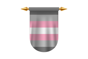 Demigirl Flag Emblem Vector Images flag