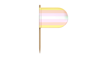 Pangender Flag for Desk, Table flag