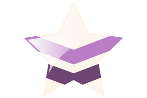 Queer Chevron Flag Star Icon flag