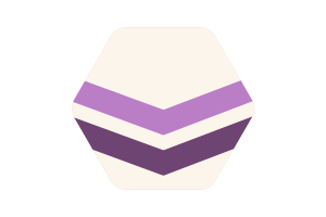 Queer Chevron Flag Vector Illustration flag