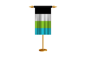 Quoisexual Ceremonial Flag Vector Free flag