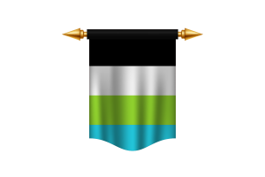 Quoisexual Flag Royal Banner flag