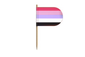 Reciprosexual Flag for Desk, Table flag