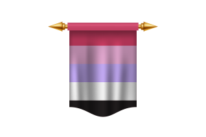 Reciprosexual Flag Royal Banner flag