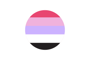Reciprosexual Flag Circle Vector Free flag