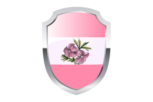 Sapphic Shield Logo flag