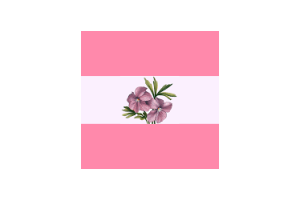 Sapphic Flag Clipart flag