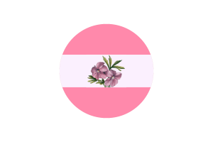 Sapphic Flag Circle Vector Free flag