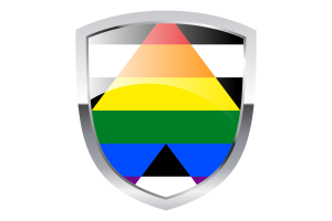 National Flag of Straight Ally Clipart flag