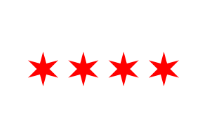 Emblem of Chicago flag