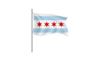 Chicago Flag Clipart flag