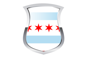 Chicago Pride Flag flag