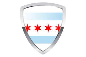 Chicago Shield Flag flag