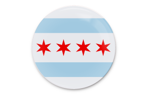 Chicago Flag Vector Art flag